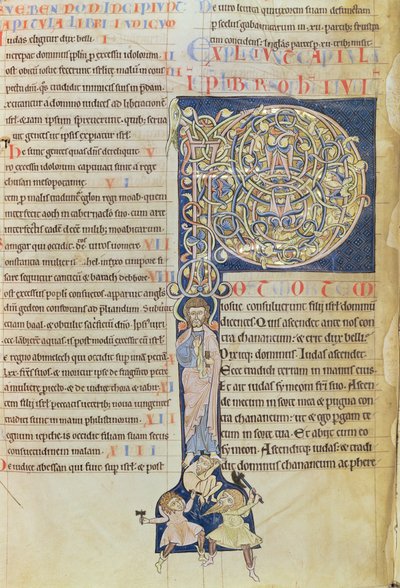 Ms 2 fol.3v t.1 Inicial historiada 