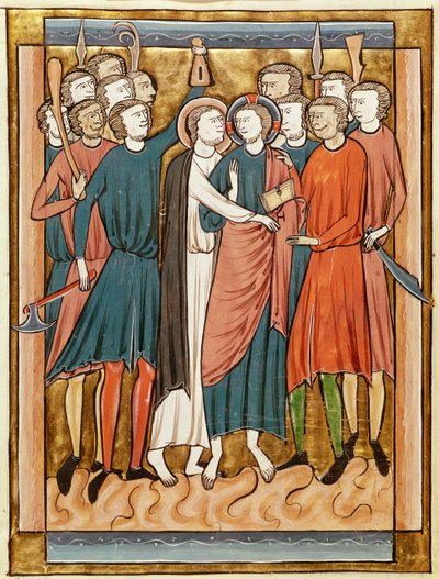 El beso de Judas, del Psautier a l