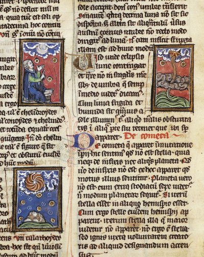 Ms 320 Fol.197 Cometas, de 