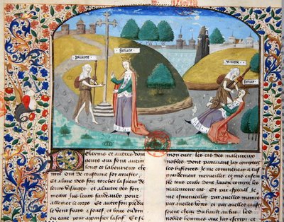 Ms 3878 Pobreza y Fortuna, ilustración de 
