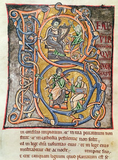 Ms 3 fol.255 Inicial historiada 