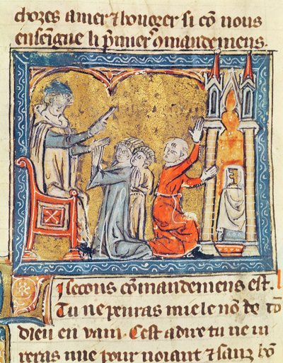 Ms 571 fol.1 La Somme le Roi de French School