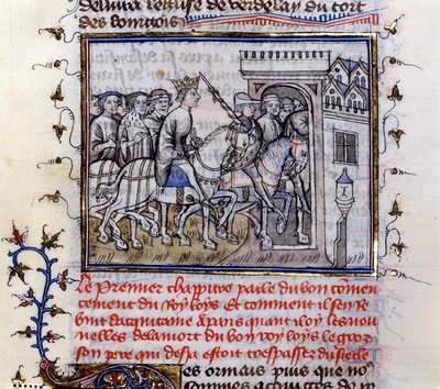 Ms 783 San Luis (1215-70) de Francia de French School