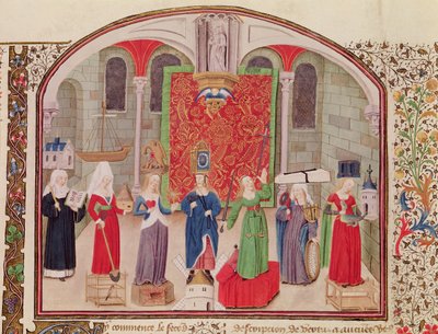 Virtudes teológicas y cardinales, de Ética, Política y Economía de Aristóteles (384-322 a.C.) de French School