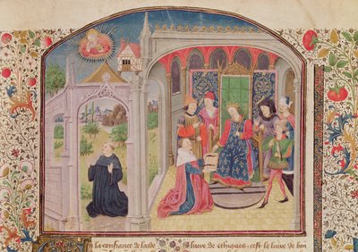 Presentación de La Ética al Rey por el Traductor, de Ética, Política y Economía de Aristóteles (384-322 a.C.) de French School