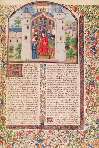 Presentación de La Economía, de Ética, Política y Economía de Aristóteles (384-322 a.C.) de French School