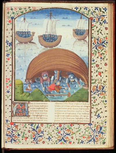 Destino de Seleuco, de La caída de los príncipes, de Giovanni Boccaccio (1313-75) 1467 de French School