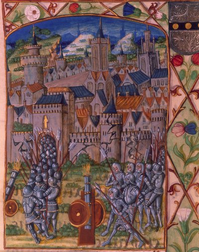 Sra. Royal 20 E.III fol.152v La toma de Evreux, de 