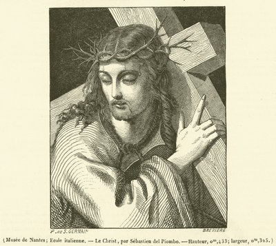 Museo de Nantes, Escuela italiana, El Cristo de French School