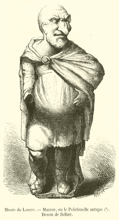 Museo del Louvre, Maccus, o el Polichinela antiguo de French School