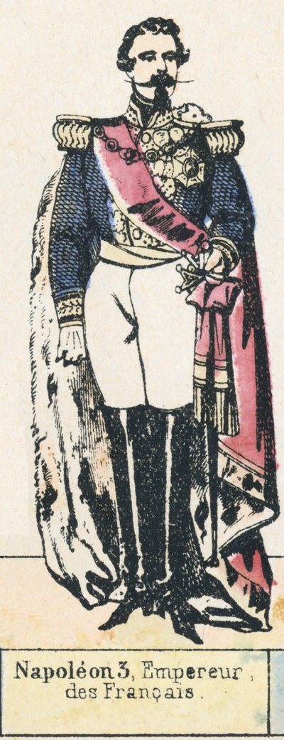 Napoleón III, Emperador de los Franceses de French School