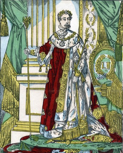 Napoleón III, Emperador de los Franceses de French School