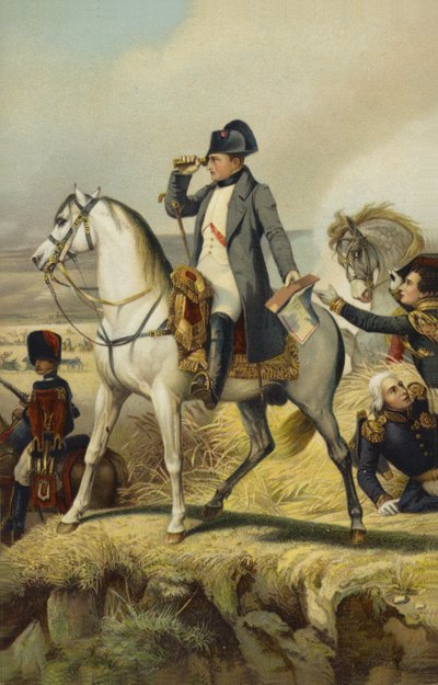 Napoleón I en Wagram de French School