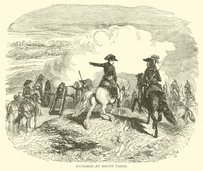 Napoleón en el Monte Tabor de French School