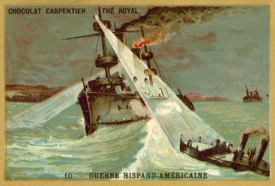 Combate naval, Guerra Hispanoamericana de French School