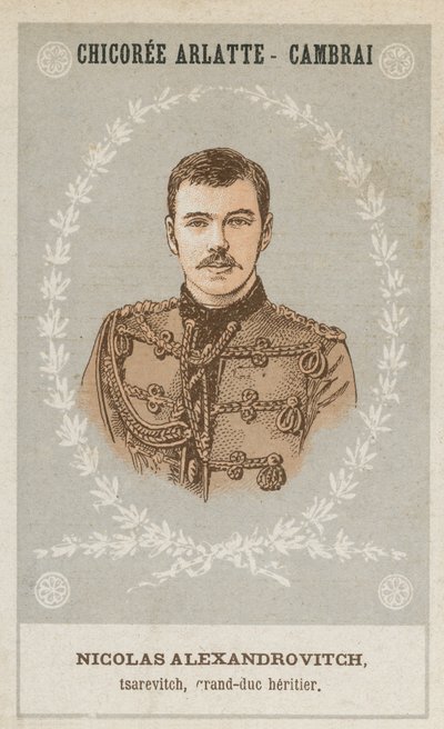 Nicolás Alexandrovitch, zarevich, gran duque heredero de French School