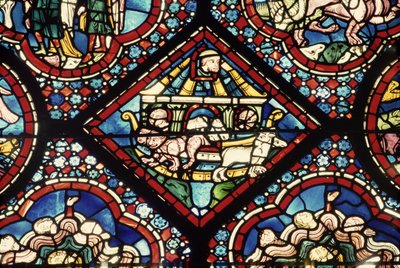El Arca de Noé, siglo XIII de French School
