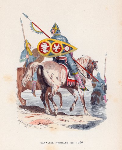 Caballero normando en 1066 de French School
