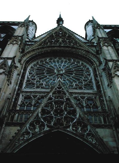 Rosetón norte, c.1280 de French School