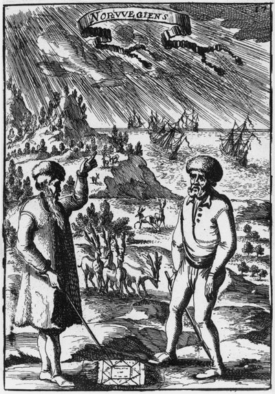 Noruegos, ilustración de Description de l