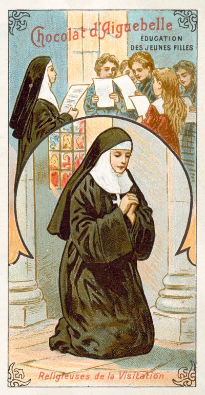 Monjas de la Orden de la Visitación de Santa María de French School