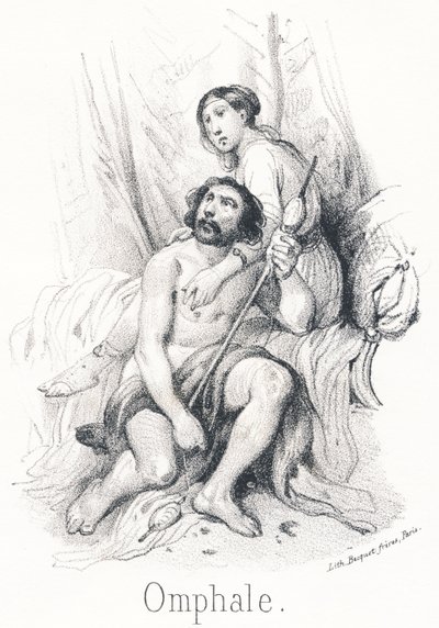 O Omphale: Una de las mortales más bonitas del universo. Hija del Rey de Lidia de French School