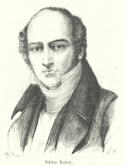 Odilon Barrot (grabado) de French School