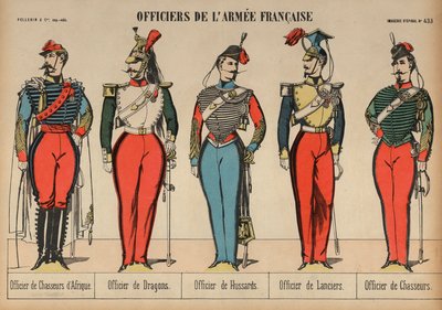 Oficiales del Ejército Francés de French School