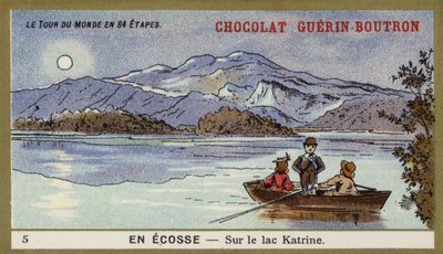 En el Lago Katrine, Escocia de French School
