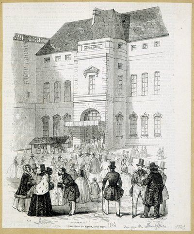 Apertura del Museo Real (Museo del Louvre), 15 de marzo de French School