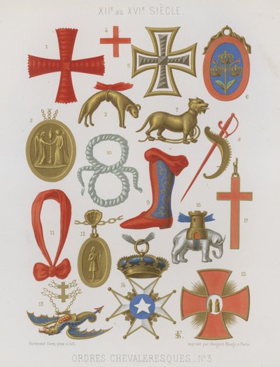 Órdenes de caballeros de French School