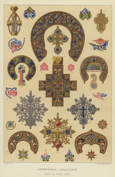 Orfebrería-Joyería (Siglos XVI y XVII) de French School