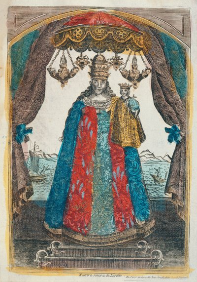 Nuestra Señora de Loreto, finales del siglo XVIII de French School