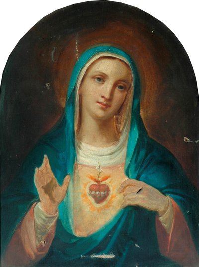Nuestra Señora con el Sagrado Corazón de French School