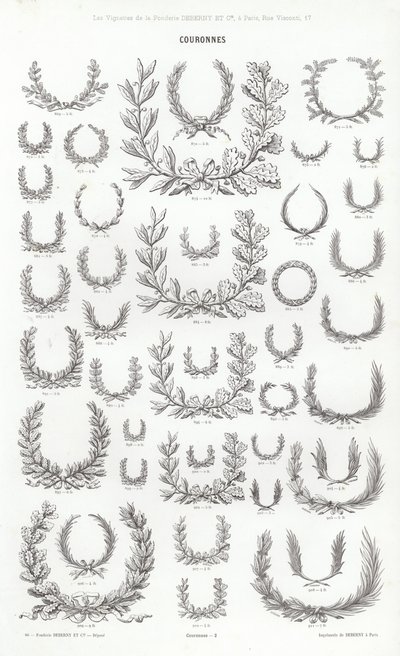 Página de Vignettes Typographiques de French School