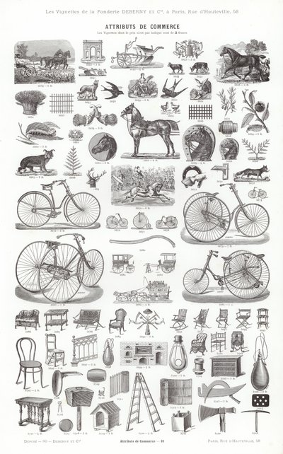 Página de Vignettes Typographiques de French School