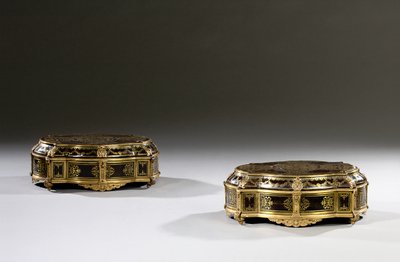 Par de cofres de Luis XIV, c.1700-15 de French School