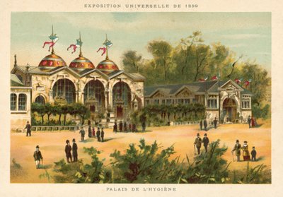 Palacio de Higiene, Exposición Universal 1889, París de French School