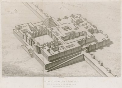 Palacio de Sargón Khorsabad de French School