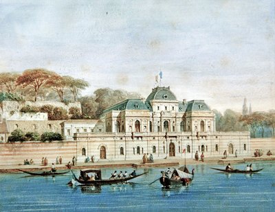 Palacio del embajador francés en Constantinopla de French School