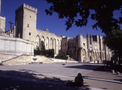 Palacio de los Papas de Aviñón de French School