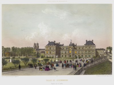 Palacio de Luxemburgo, Fachada hacia el Jardín de French School