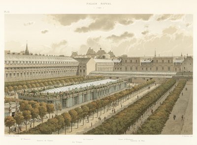 Palais Royal, 1794 de French School