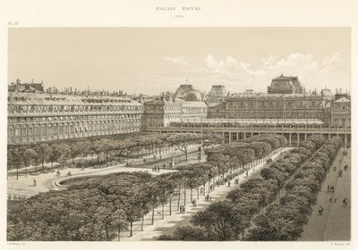 Palais Royal, 1880 de French School
