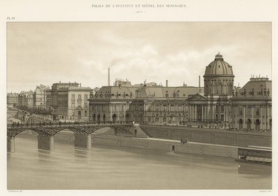 Palacio del Instituto y Hotel de las Monedas, 1877 de French School
