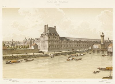 Palacio de las Tullerías, 1640 de French School