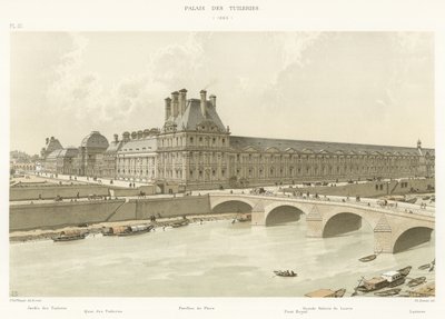 Palacio de las Tullerías, 1690 de French School