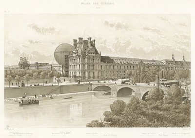 Palacio de las Tullerías, 1879 de French School