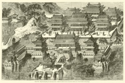 Palacio de verano, Fang-hou-ching-king, o el Sitio sin rival de French School