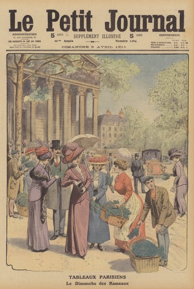 Domingo de Ramos en París de French School